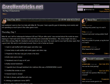 Tablet Screenshot of greghendricks.net